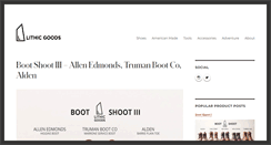 Desktop Screenshot of lithicgoods.com